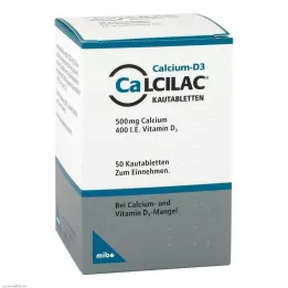 CALCILAC närimistabletid, 50 tk