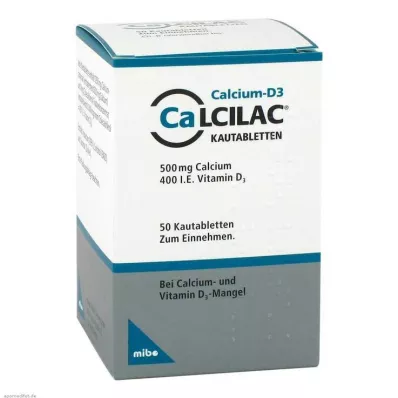 Calcilac närimistabletid, 50 tk Calcilac närimistabletid, 50 tk