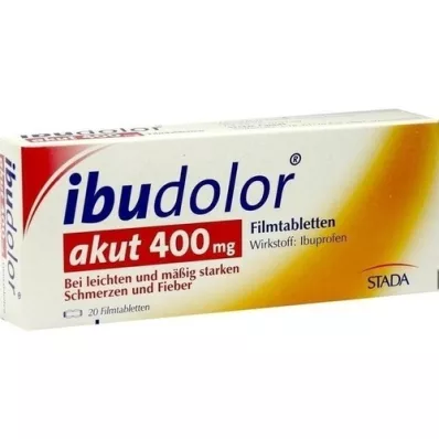IBUDOLOR ägedad 400 mg õhukese polümeerikattega tabletid, 20 tk