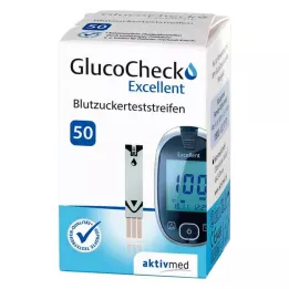 GLUCOCHECK Suurepärased testribad, 50 tk