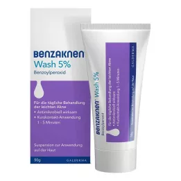 Benzaknen® Wash 5% suspensioon ebapuhtale nahale ja kergele aknele, 50 g