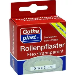 Gothaplast rullkrohv Flex trp.2,5 cm x 10 m, 1 tk