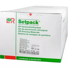 MULLKOMPRESSEN 10x10 cm steriilne 12x RK, 20X10 tk