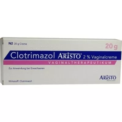 CLOTRIMAZOL ARISTO 2% vaginaalkreem + 3 aplikatsiooni, 20 g