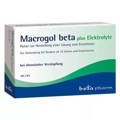 MACROGOL beeta pluss elektrolüüdid Plv.z.H.e.L.z.Einn., 10 tk