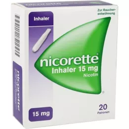 NICORETTE Inhalaator 15 mg, 20 tk