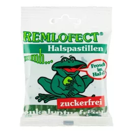 REMLOFECT Kurgupastillid suhkurfr.eukalüpt.värske, 50 g