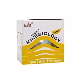 NASARA Kinesioloogiline teip 5 cmx5 m kollane, 1 tk