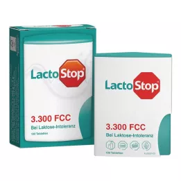 LACTOSTOP 3,300 FCC Tabletid klõpsuga dosaator, 100 tk