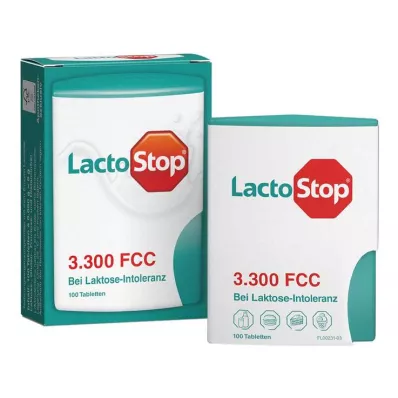 Lactostop 3300 FCC tablettide klikijaotur, 100 tk Lactostop 3300 FCC tablettide klikijaotur, 100 tk