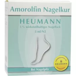 AMOROLFIN Nail cure Heumann 5% küünelakk, 5 ml