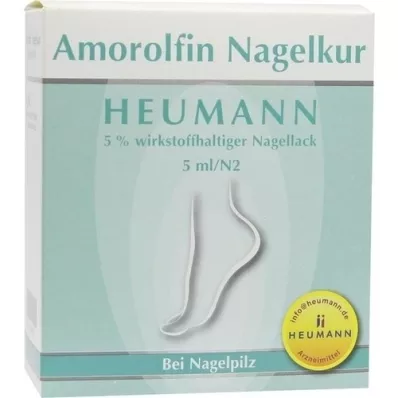 AMOROLFIN Nail cure Heumann 5% küünelakk, 5 ml