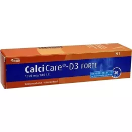 CALCICARE D3 forte kihisevad tabletid, 20 tk