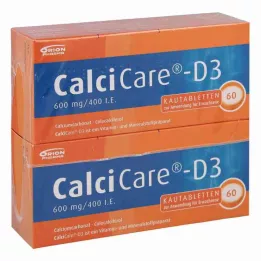 CalciCare-D3 600mg/400 rahvusvahelist ühikut (120 tk)