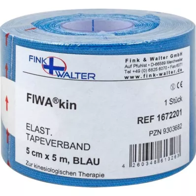 Teip elastne 5cmx5m sinine, 1 tk Teip elastne 5cmx5m sinine, 1 tk