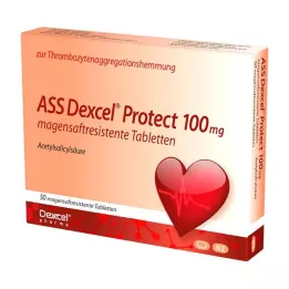 ASS Dexcel Protect 100 mg enteroaktiivsed tabletid, 50 tk