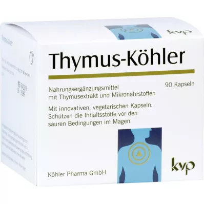 THYMUS KÖHLER Kapslid, 90 tk