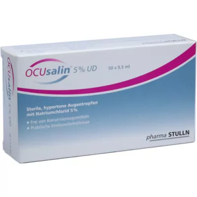 OCUSALIN 5% UD silmatilgad, 50X0,5 ml