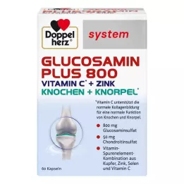 DOPPELHERZ Glucosamine Plus 800 süsteemi kapslid, 60 tk