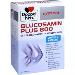 DOPPELHERZ Glucosamine Plus 800 süsteemi kapslid, 120 kapslit