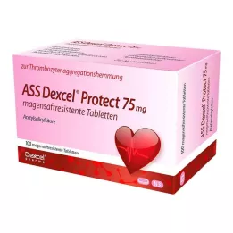 ASS Dexcel Protect 75 mg enteroaktiivsed tabletid, 100 tk