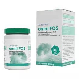 LACTOBACT omni FOS entero-kattega kapslid, 60 tk