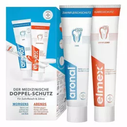Aronal / Elmex topeltkaitsega hambapasta, 2X75 ml