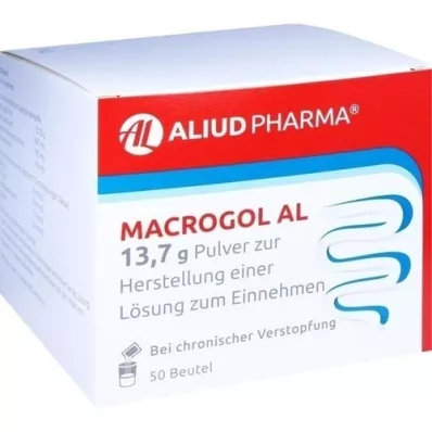 MACROGOL AL 13,7 g suukaudne preparaat, 50 tk