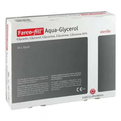 FARCO-täitke Aqua-Glütserooli, 10X10 ml