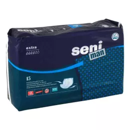 SENI Mehe inkontinentsipadi ekstra, 15 tk