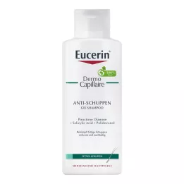EUCERIN DermoCapillaire kõõmavastane geelshampoon, 250 ml