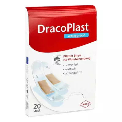 DRACOPLAST veekindlad krohviribad, sorteeritud, 20 tk