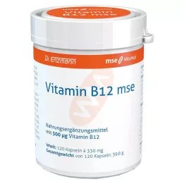 VITAMIN B12 MSE kapslit, 120 tk