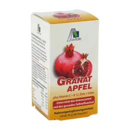Granaatõun 500 mg pluss C-vitamiin + B12 + tsink + seleen, 60 tk