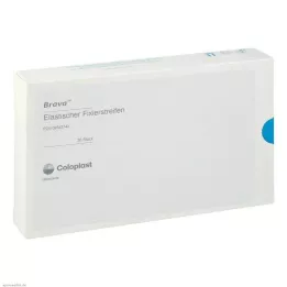 BRAVA Elastne kinnitusriba, kumer, 20 tk