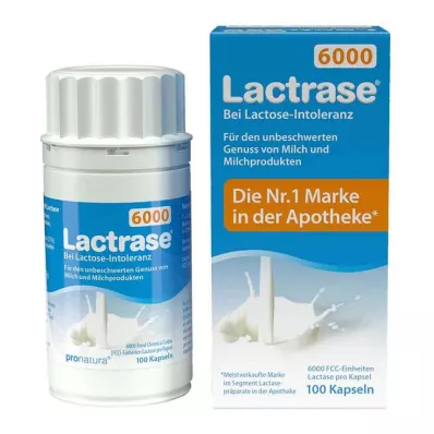 Laktraas 6000 FCC kapslit, 100 tk