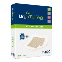 URGOTÜL Ag Lite Border 10x12 cm kaste, 10 tk