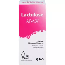 LACTULOSE AIWA 670 mg/ml suukaudne lahus, 200 ml