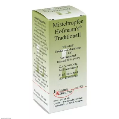 Puuvõõrik tilgad Hofmanns traditsioonilised, 50 ml