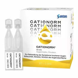 CATIONORM SD sine ühekordsed pipetid, 30X0,4 ml