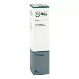 Calcilac 1000mg/880 rahvusvahelist ühikut (20 tükki)