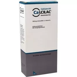 CALCILAC kihisevad tabletid, 40 tk