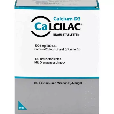 Calcilac 1000mg/880 rahvusvahelist ühikut (100 tk)