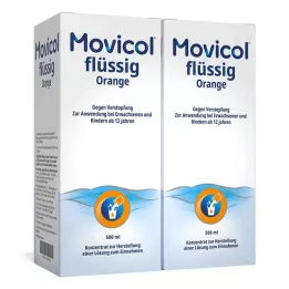 MOVICOL vedel apelsin, 2X500 ml