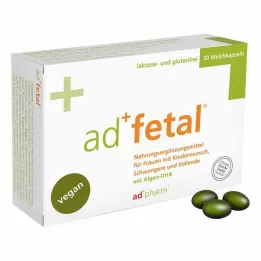 ADFETAL igakuine pakk pehmeid kapsleid, 30 tk
