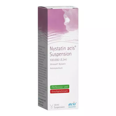 Nystatin acis suspensioon, 30 ml