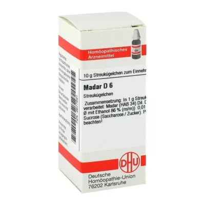 DHU Madar D 6 gloobulit, 10 g