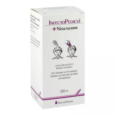 INFECTOPEDICUL Lahus + nit-kamm, 250 ml