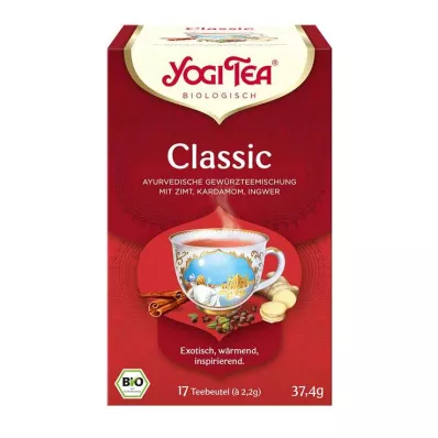 YOGI TEA Klassikaline tee filtrikott, 17X2.2 g YOGI TEA Klassikaline tee filtrikott, 17X2.2 g