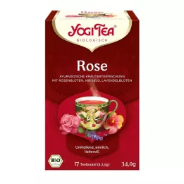 YOGI TEA Roosi orgaaniline filtrikott, 17X2 g